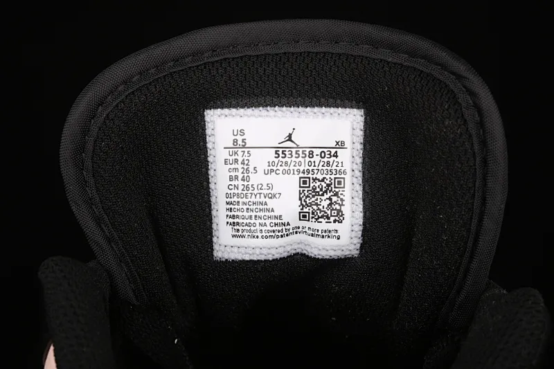 All categories Air Jordan Jordan series basketball shoes Air Jordan 1 Low Air Jordan 1 Low AJ1 Joe 1 low-top cultural and leisure sports sneakers 553558-034